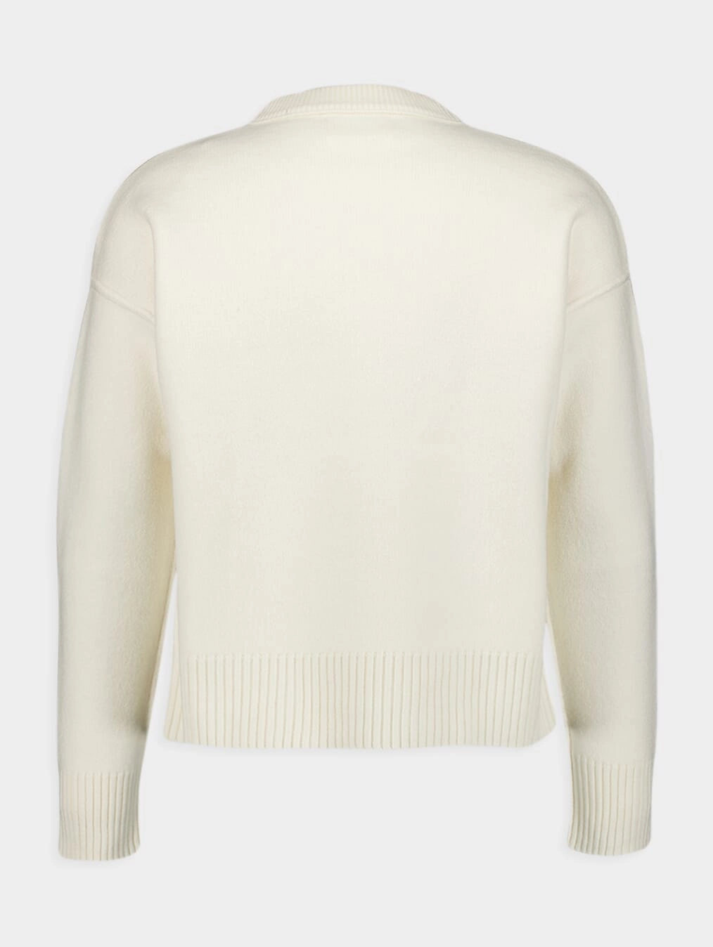Intarsia-Knit Wool Jumper