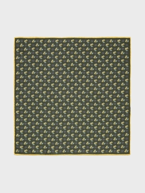 Interlocking G Floral Pocket Square Suits Mens - men's suits outlet
