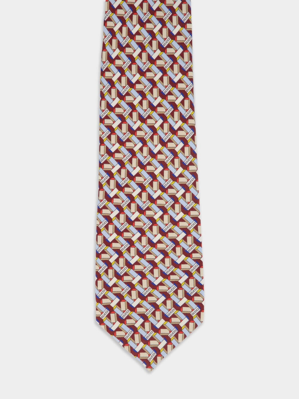 Interlocking G Printed Tie
