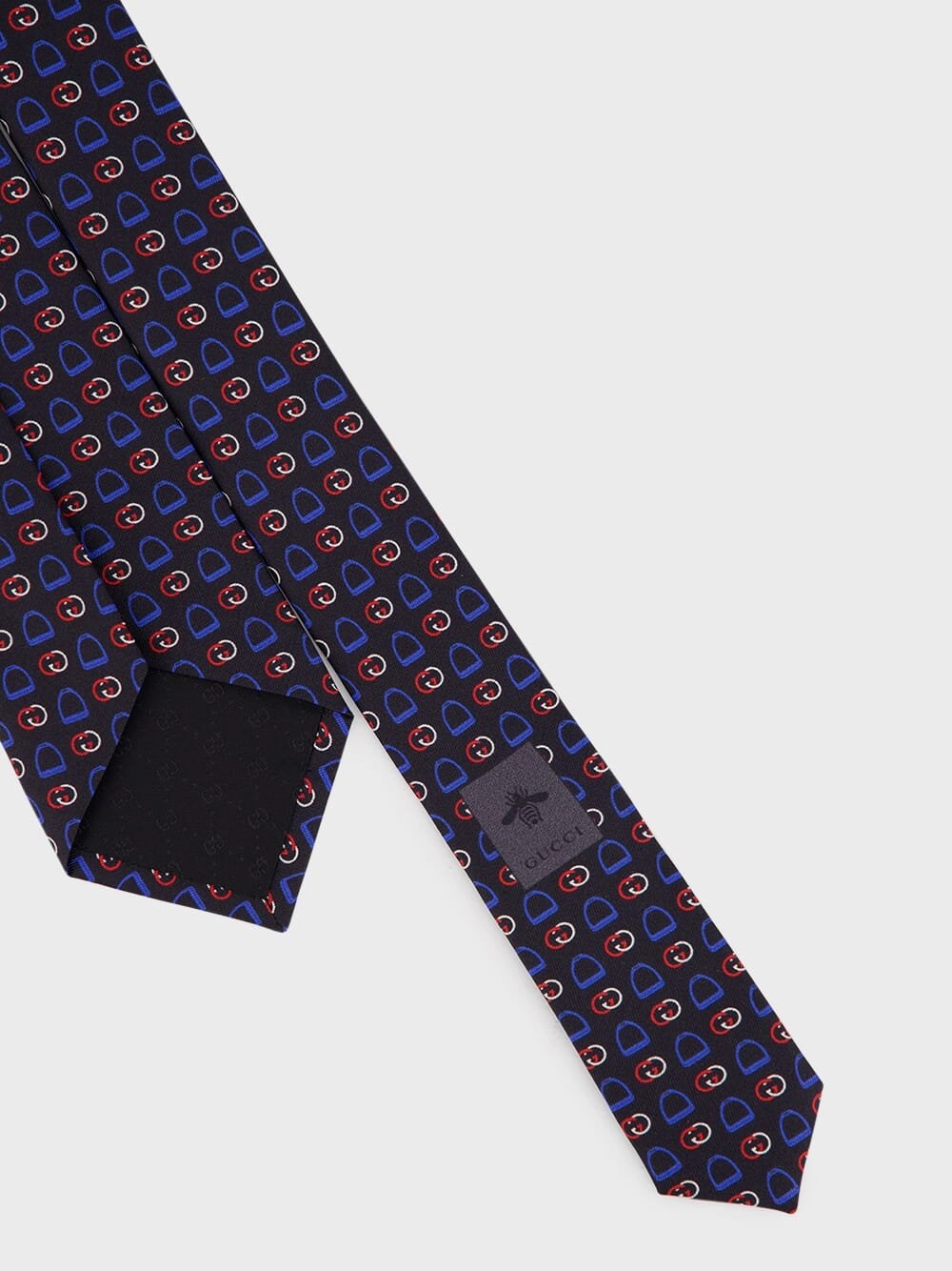 Interlocking G Silk Tie