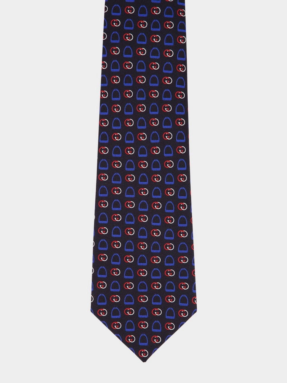 Interlocking G Silk Tie