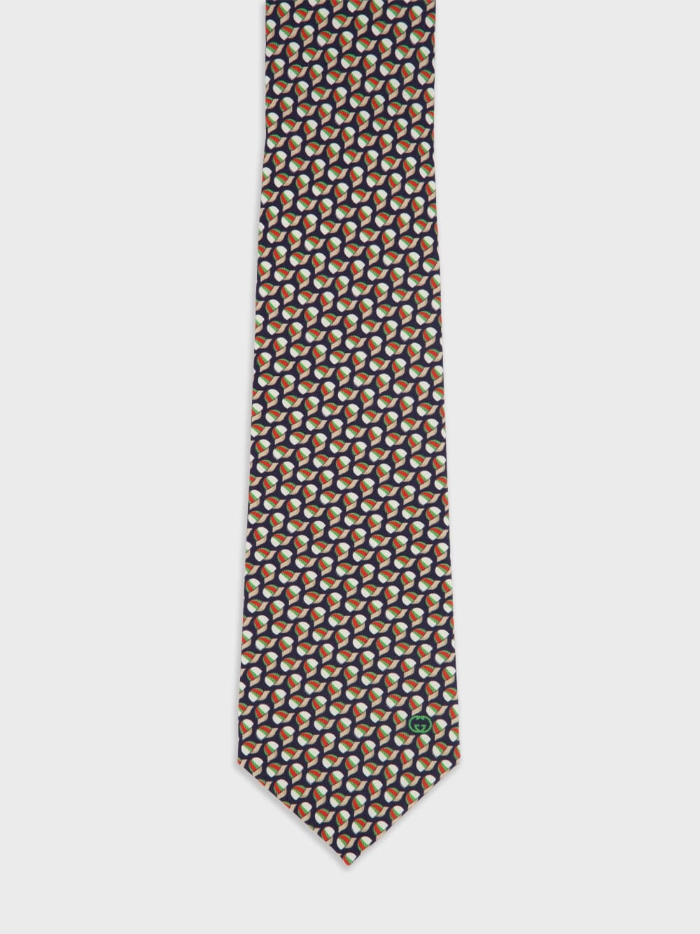 Interlocking G Silk Tie