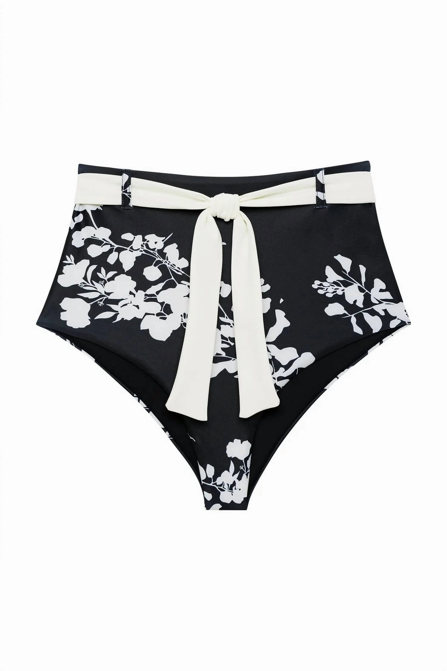 Irina Bikini Bottom In Bold Flowers