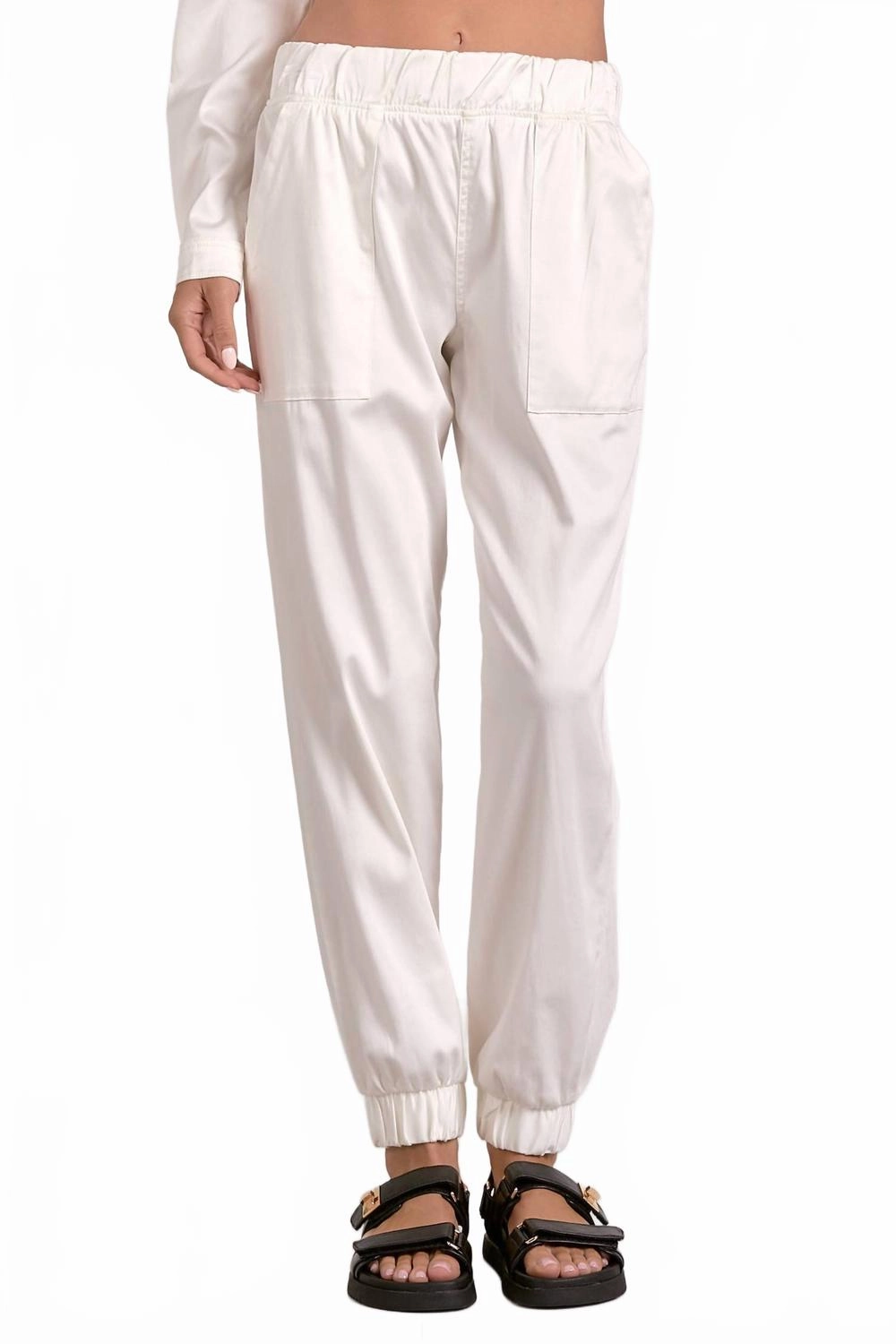 Iris Pants In White womens Bermuda shorts promo