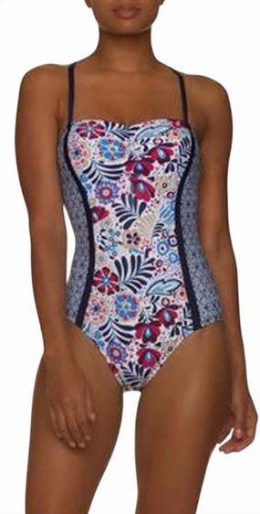Island One-Piece Bikini In Heavenly Swim Womens - ruched swimwear outlet
