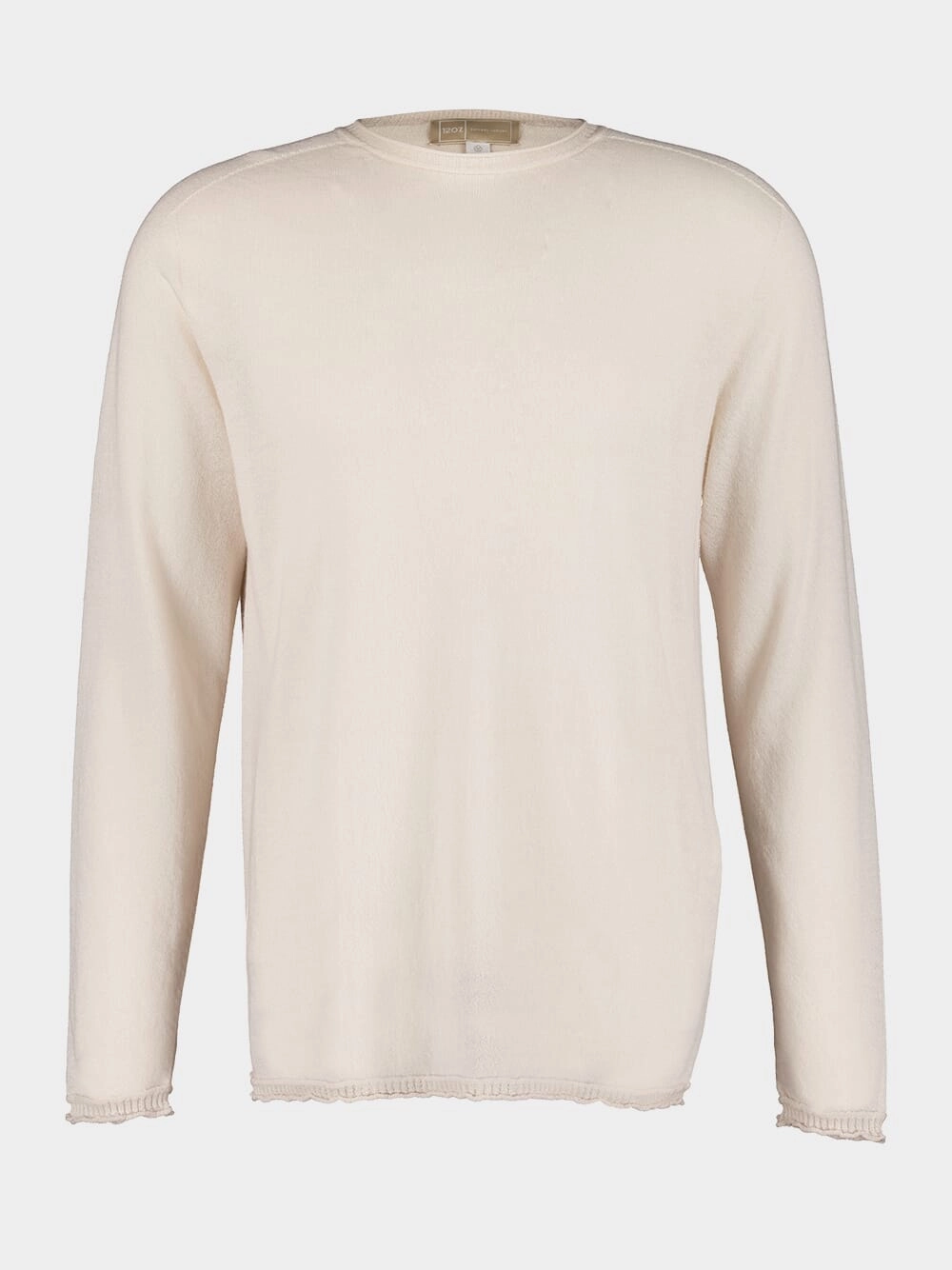 Ivory Cashmere Crew Neck Sweater Knitwear Mens - men's sweaters sale
