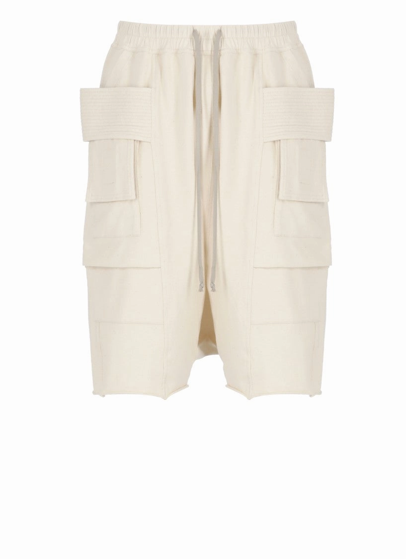 Ivory Cotton Creatch Cargo Pants