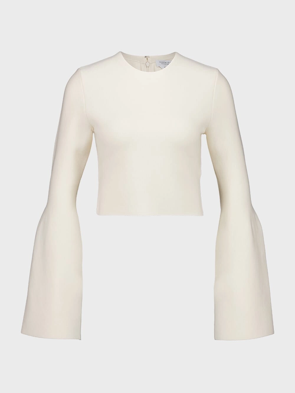 Ivory Long-Sleeve Talos Knit Top Knitwear Womens - women's knitwear cheap