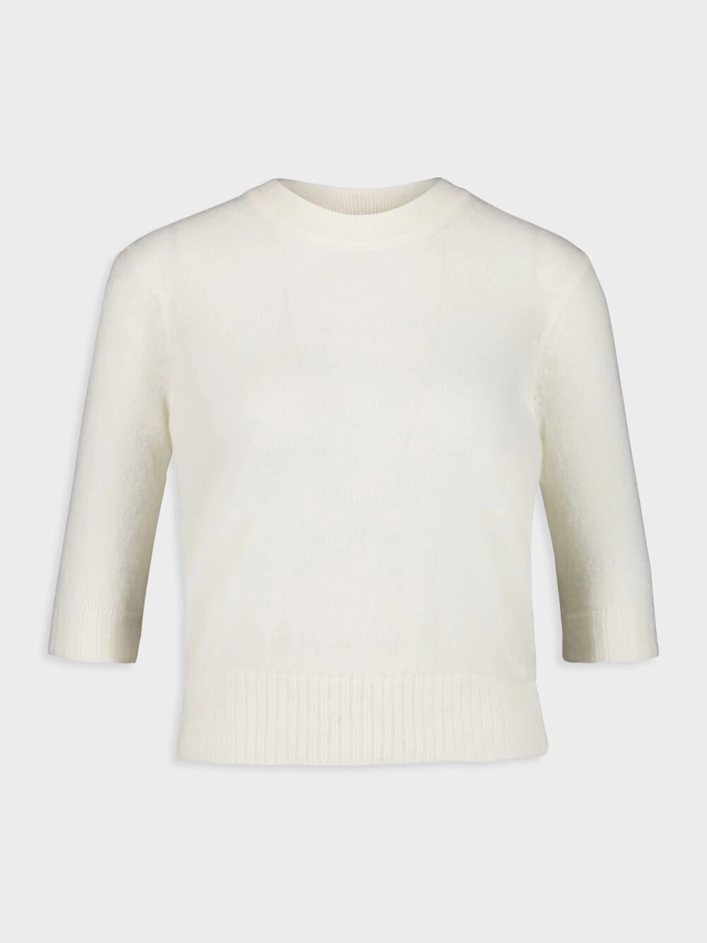 Ivory Wool-Alpaca Ty Sweater Knitwear Womens - women's knitwear cheap