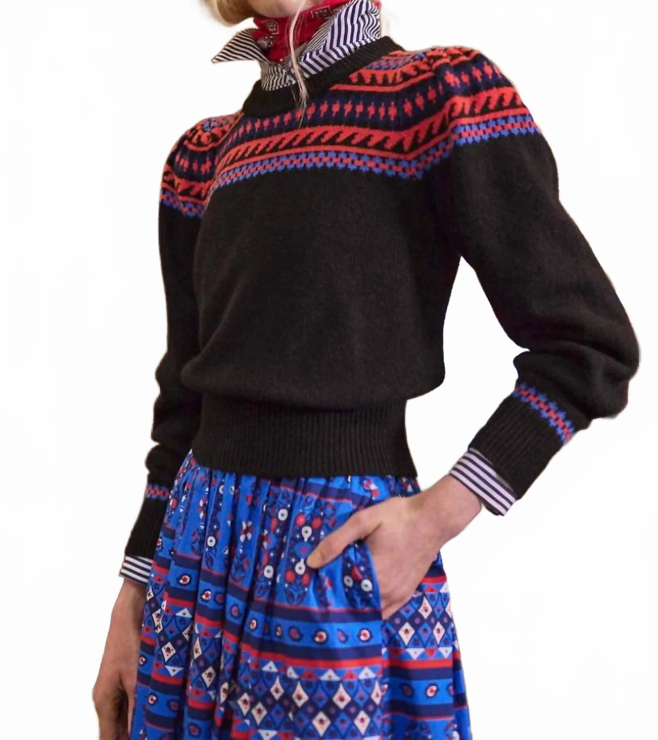 Jackie Sweater In Highgrove