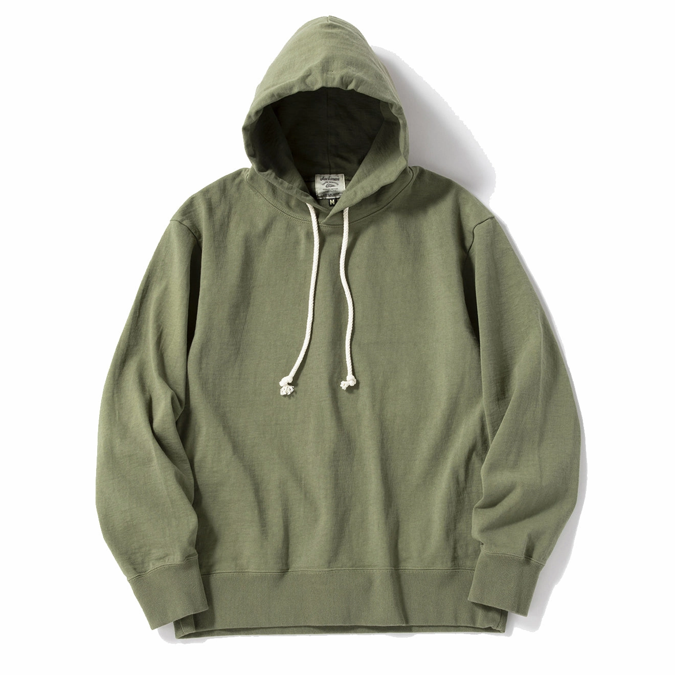 Jackman Dotsume Pullover Parka Olive mens long sleeves cheap