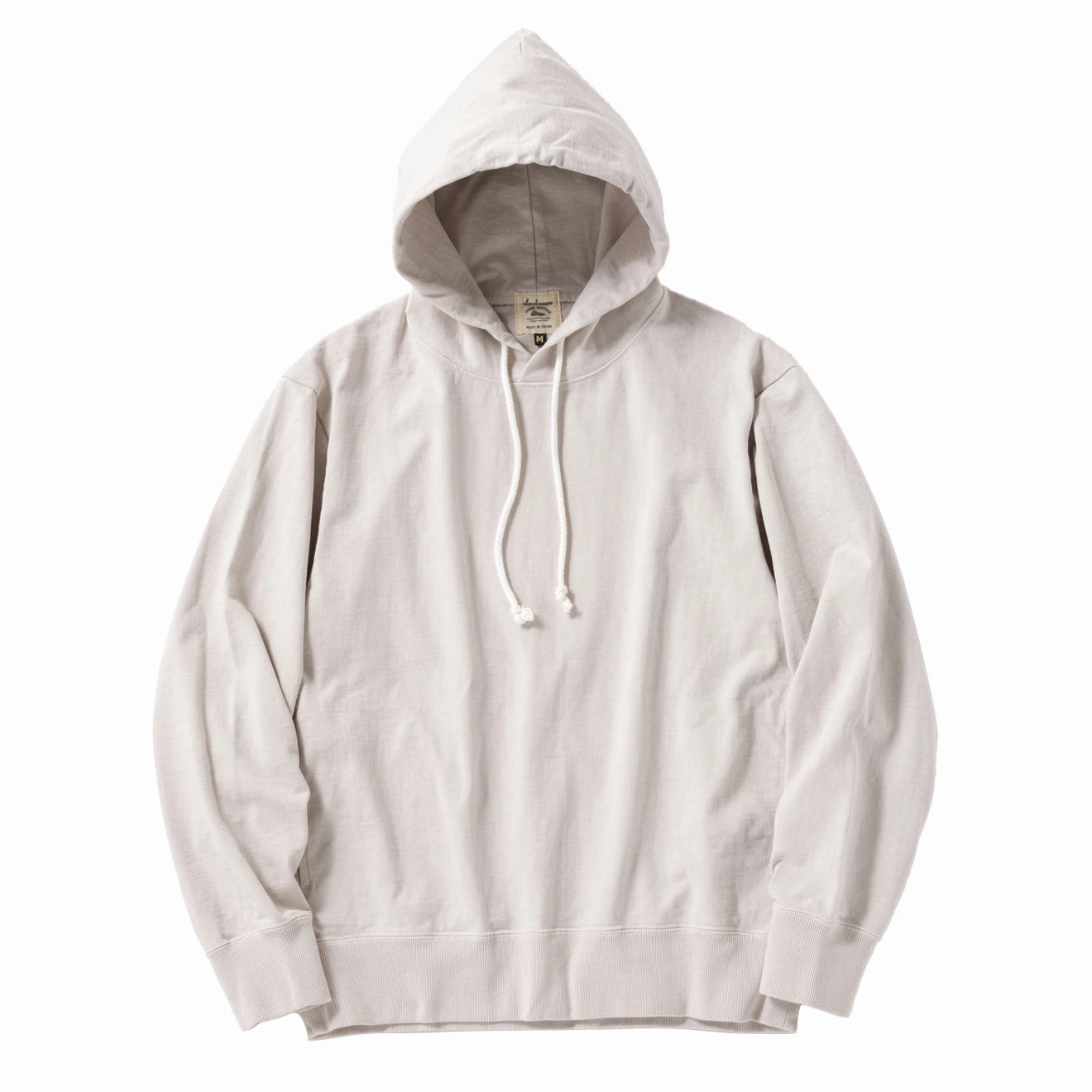 Jackman Dotsume Pullover Parka  Rosin White mens long sleeves cheap