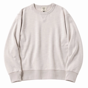 Jackman GG Sweat Crewneck Rosin White mens long sleeves cheap
