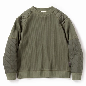 Jackman Waffle Armoured Midneck Olive Green mens long sleeves cheap