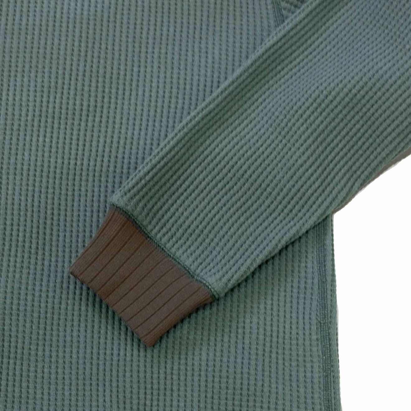 Jackman Waffle Mid-neck Ivy / Wood