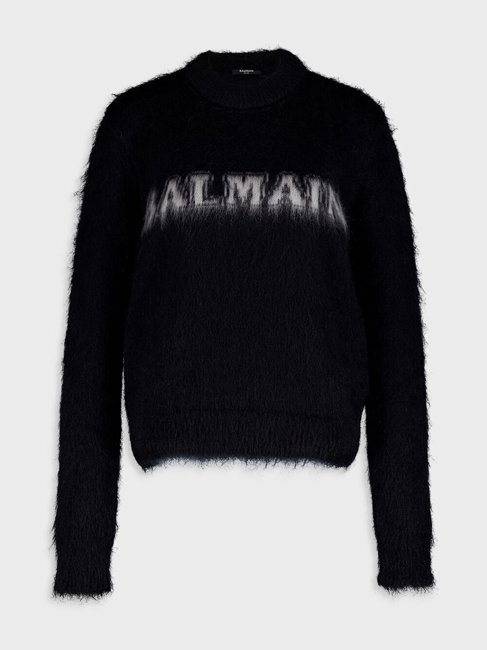 Jacquard Brushed Mohair Balmain Jumper