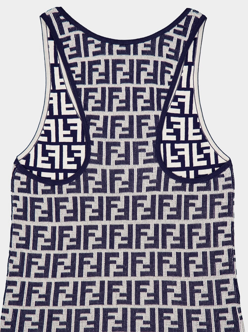 Jacquard-Logo Knitted Top
