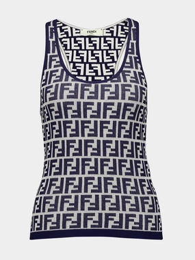 Jacquard-Logo Knitted Top Knitwear Womens - women's knitwear cheap