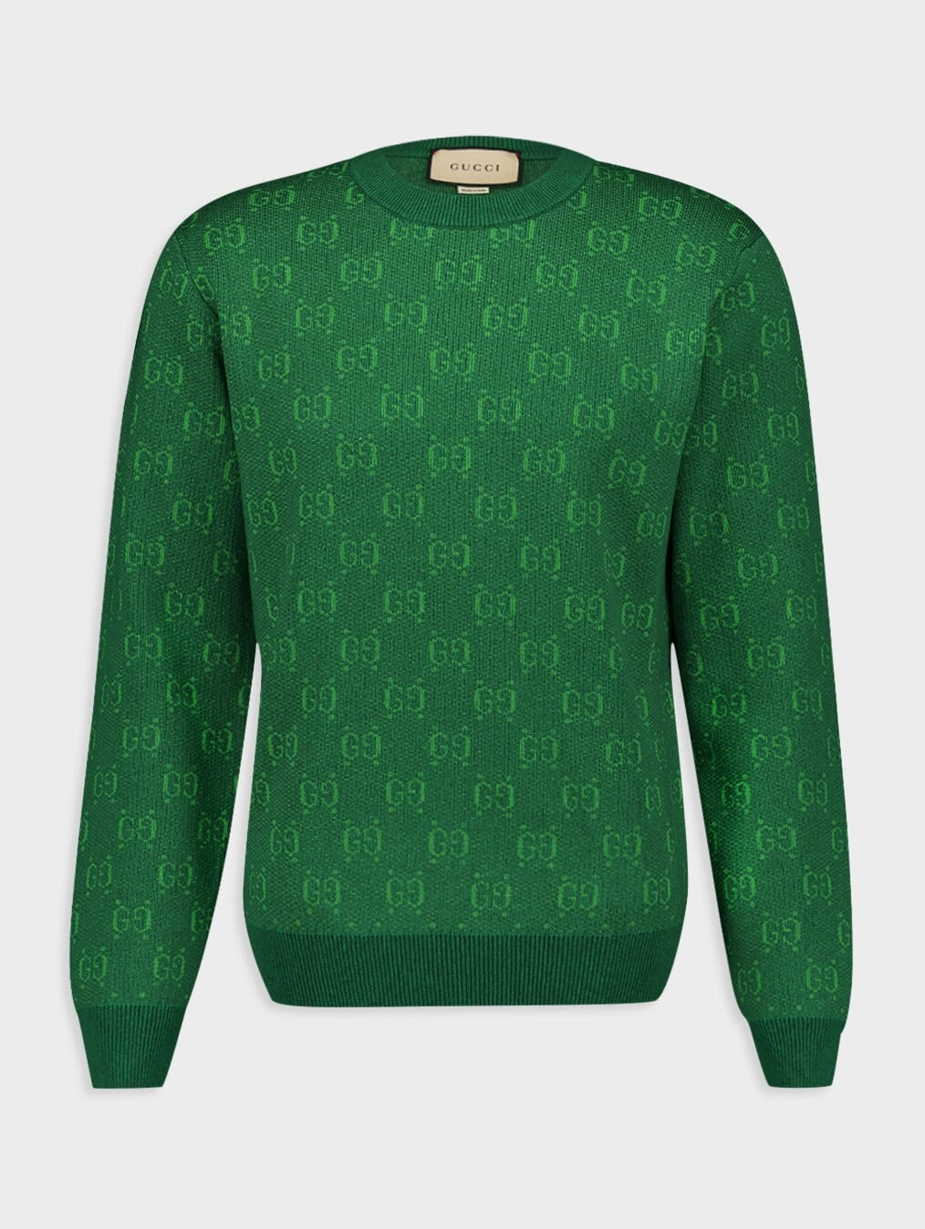 Jacquard-Logo Wool Jumper Knitwear Mens - men's sweaters sale