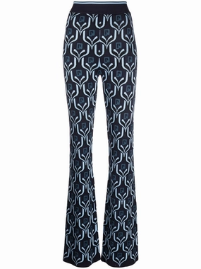 Jacquard trousers Knitwear Womens - women's knitwear cheap