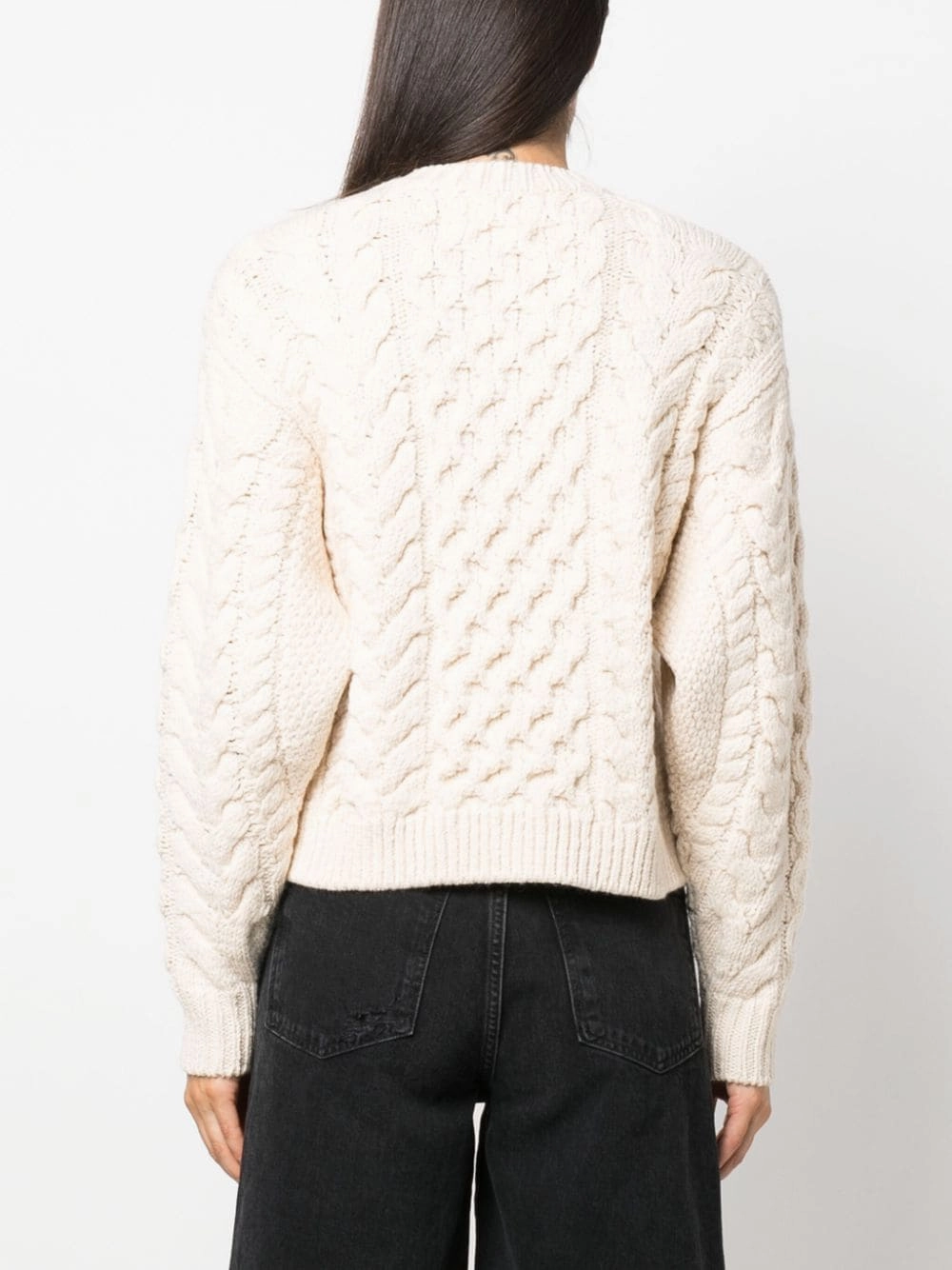 Jake Cable-Knit Wool Jumper