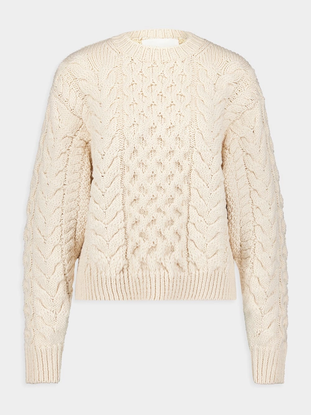 Jake Cable-Knit Wool Jumper Knitwear Womens - women's knitwear cheap