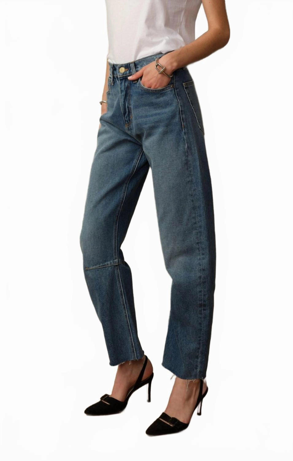 Japanese Denim Pilon Jean In Berlin Blue