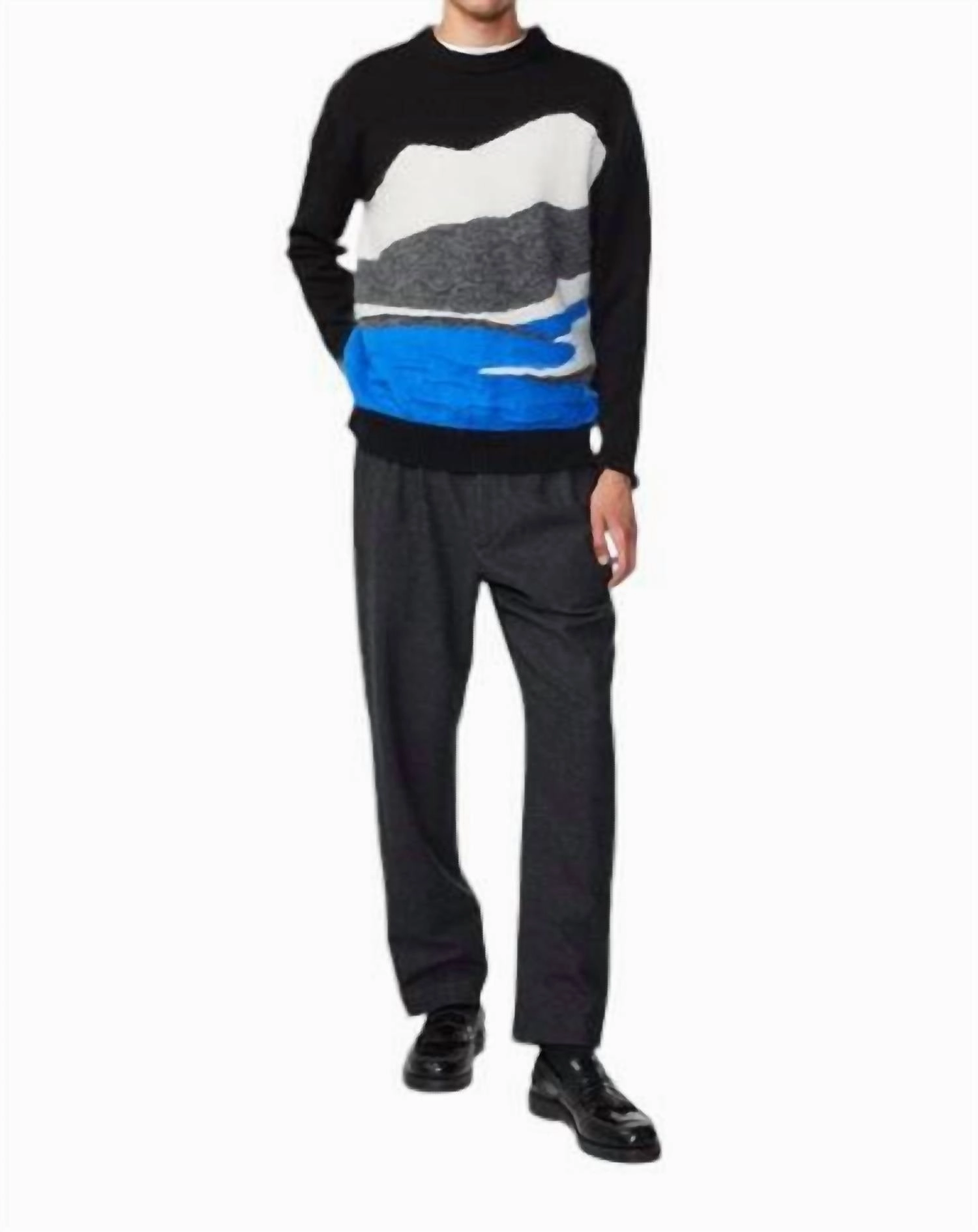 Jason Sweater In Black Multi