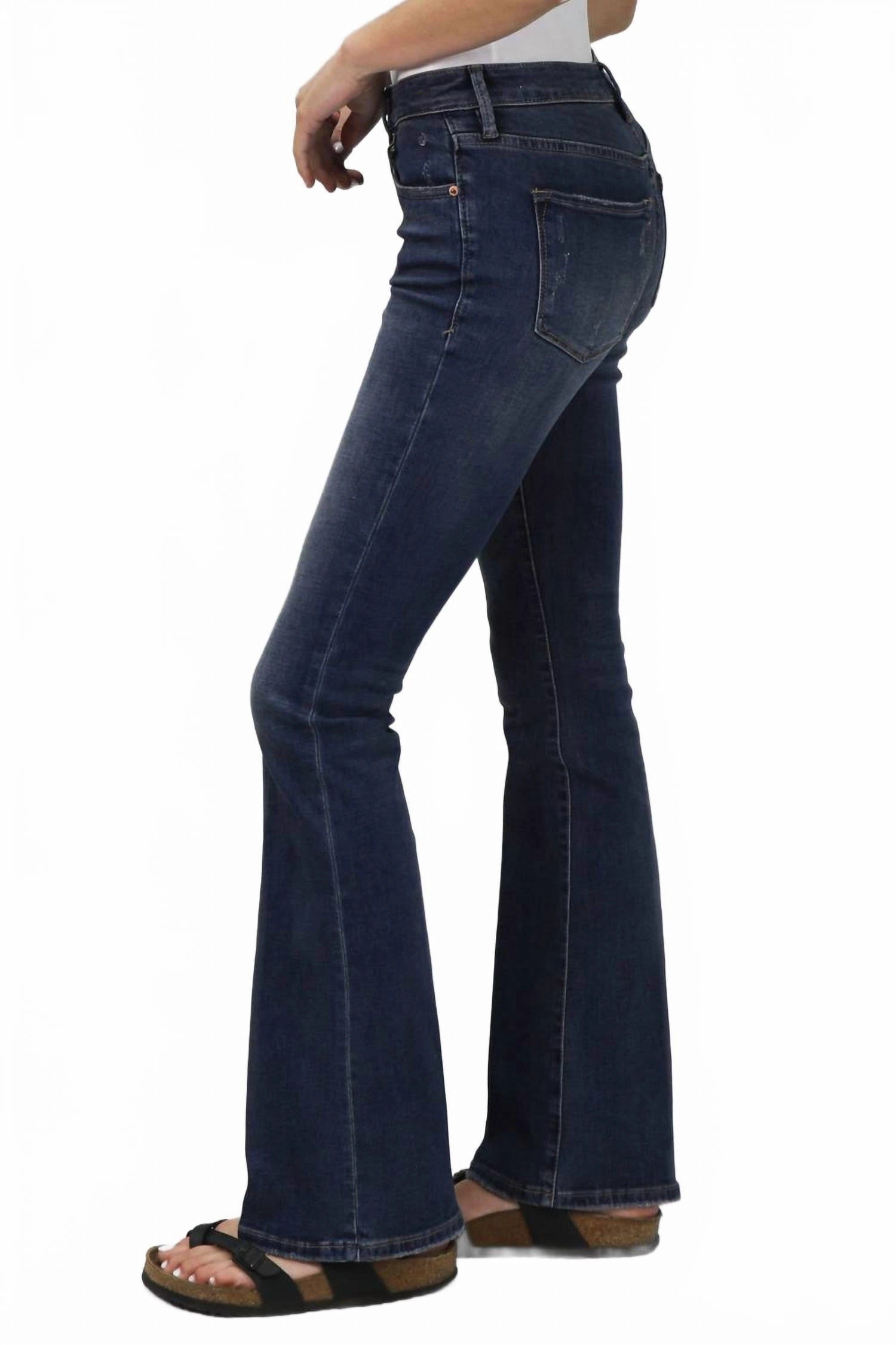 Jaxtyn High Rise Bootcut Jeans In Millbridge