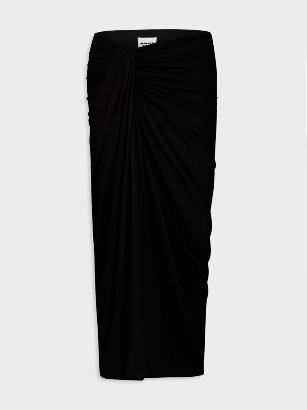 Jeldia Gathered-Detail Midi Skirt womens slacks clearance