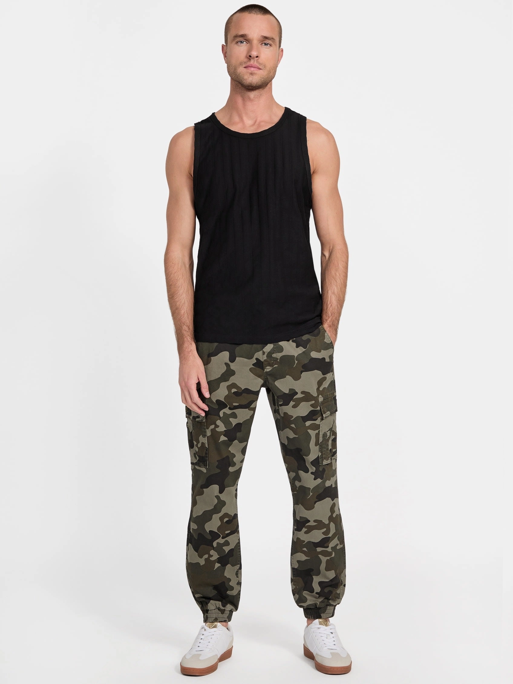 Jenner Camo Cargo Joggers