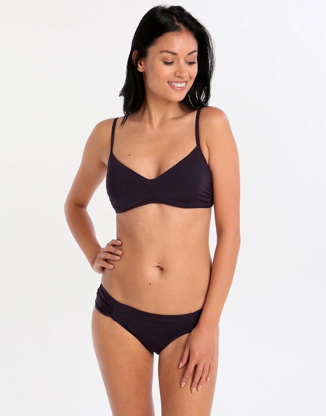 Jetset Gathered Side Pant - Phantom