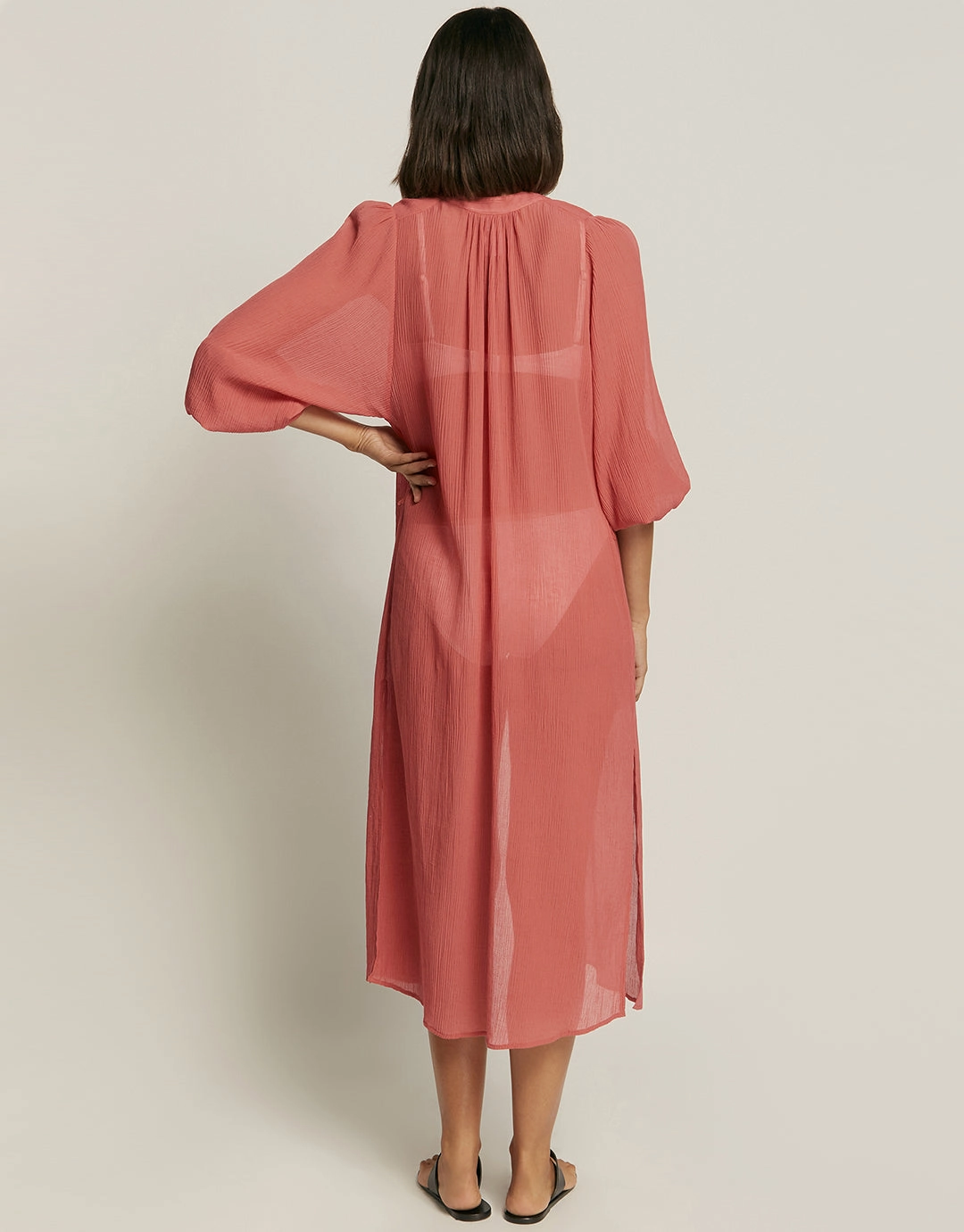 Jetset Maxi Shirt Dress - Sienna