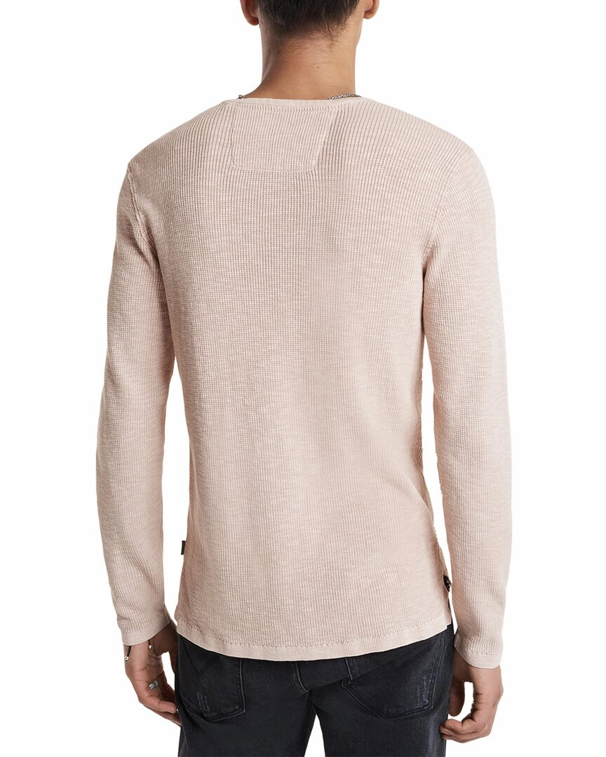 John Varvatos Theo Pointelle Henley Sweater