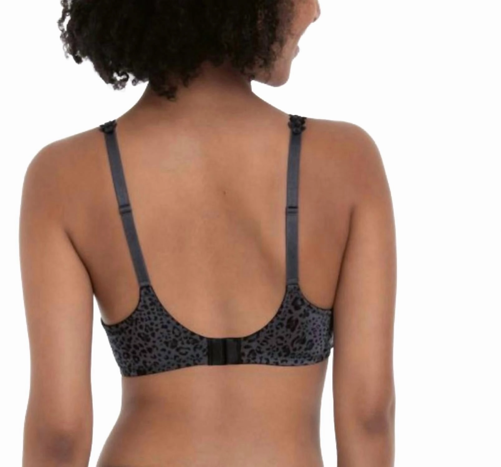 Joy Underwire Bra With Moulded Cups In Anthracite