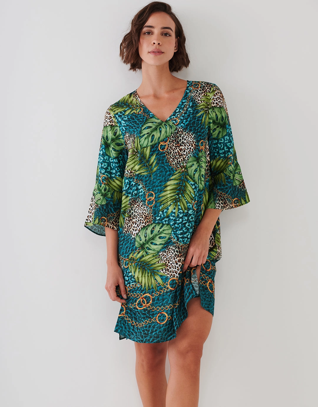 Jungle Jewels Tunic - Mangrove Forest Swim Womens - bikinis clearance