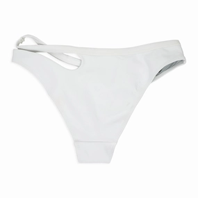 JUNGLE JULIA WHITE BIKINIS Swim Womens - shirred swimwear