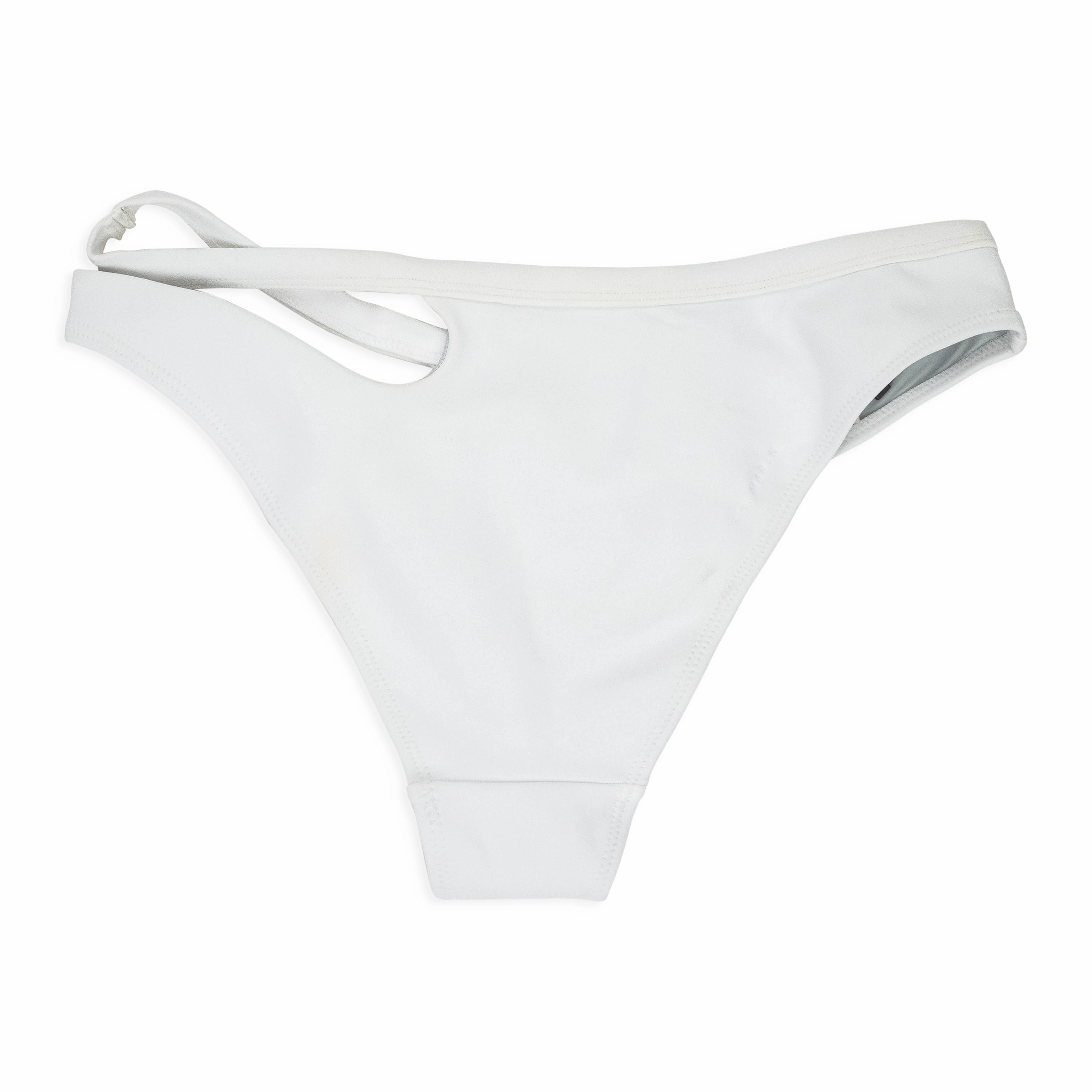 JUNGLE JULIA WHITE BIKINIS Swim Womens - shirred swimwear