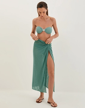 Karen Midi Skirt - Seaglass Swim Womens - bikinis clearance