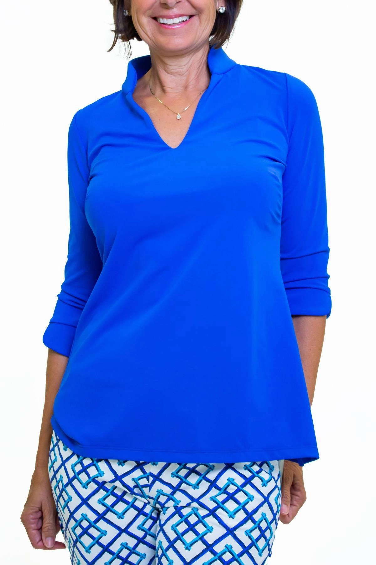 Katherine Way Largo Tunic - Royal