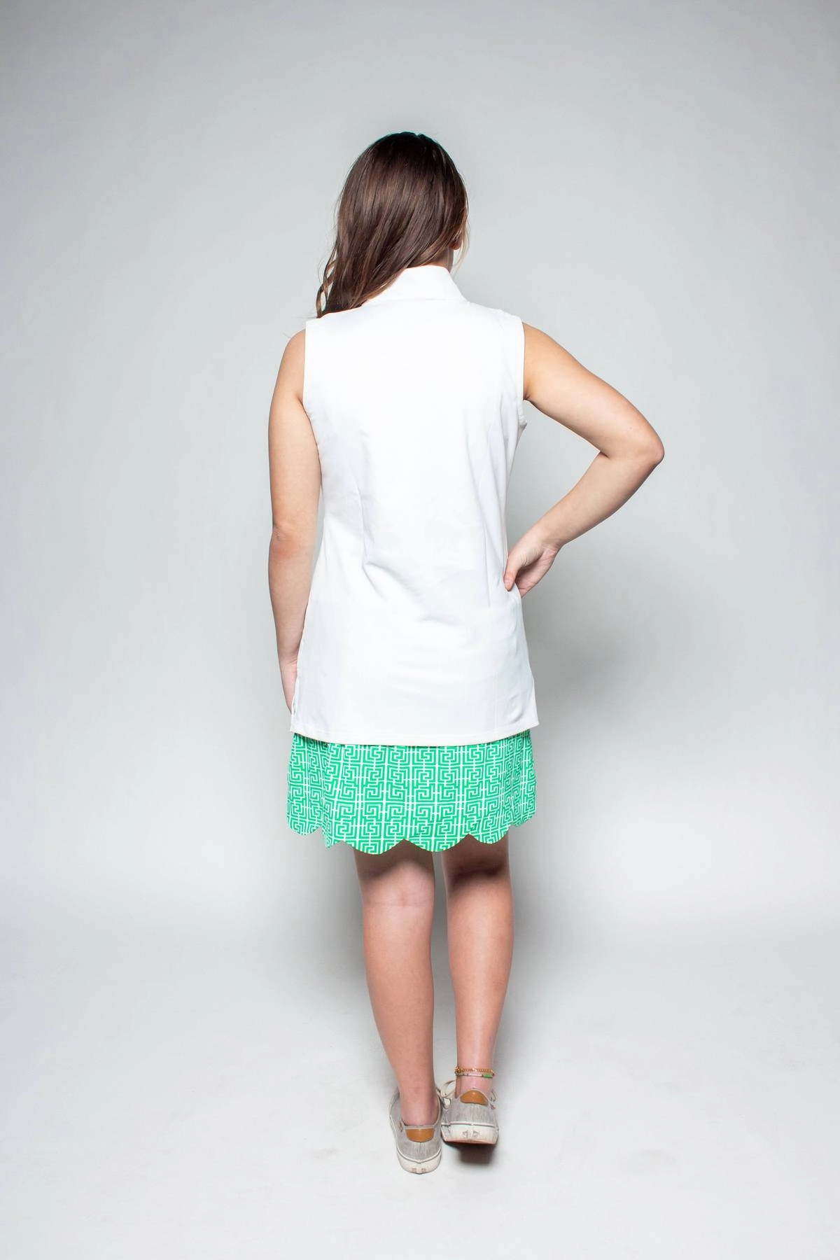 Katherine Way Santa Ana Tunic - White