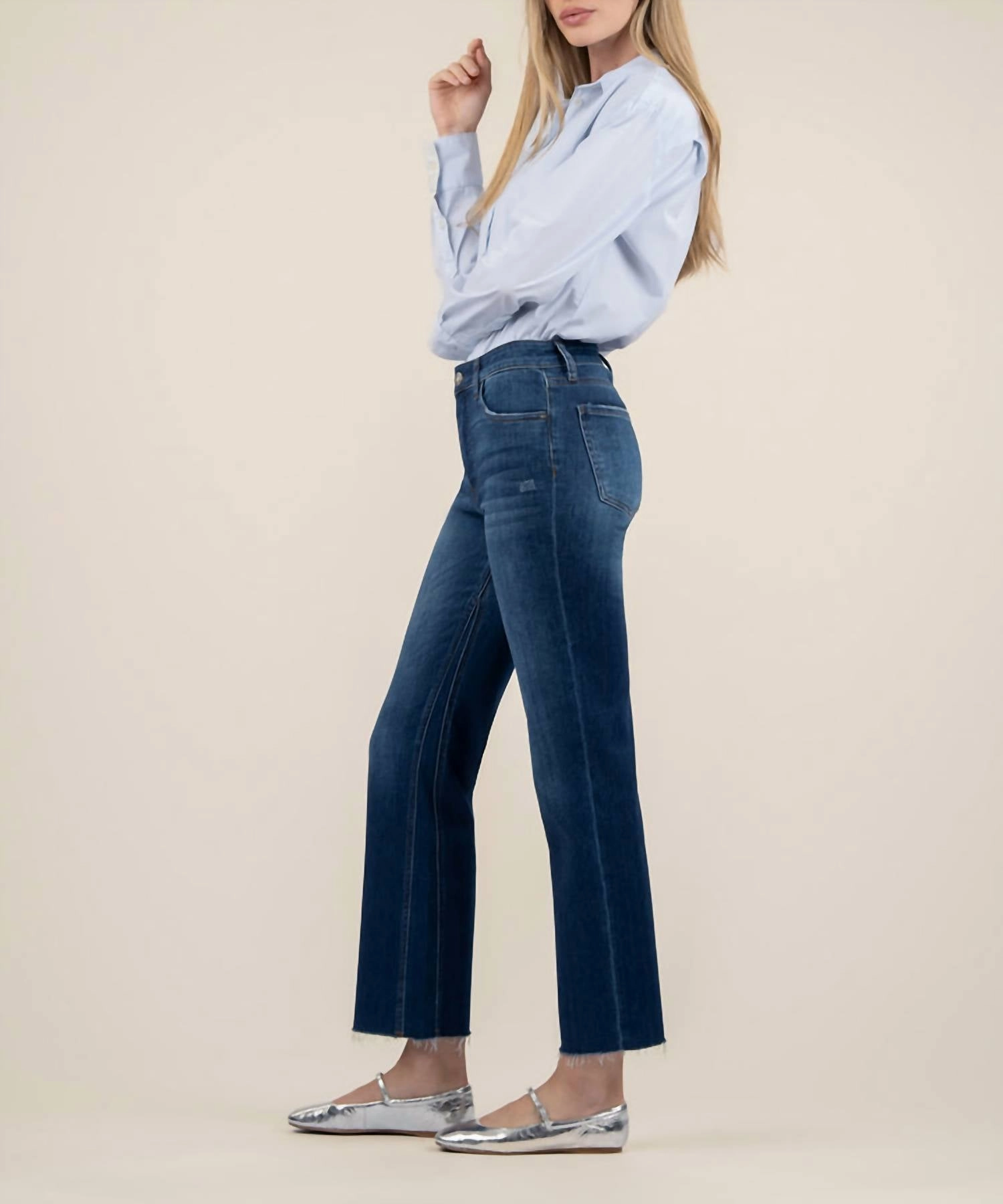 Kelsey High Rise Pants In Investing