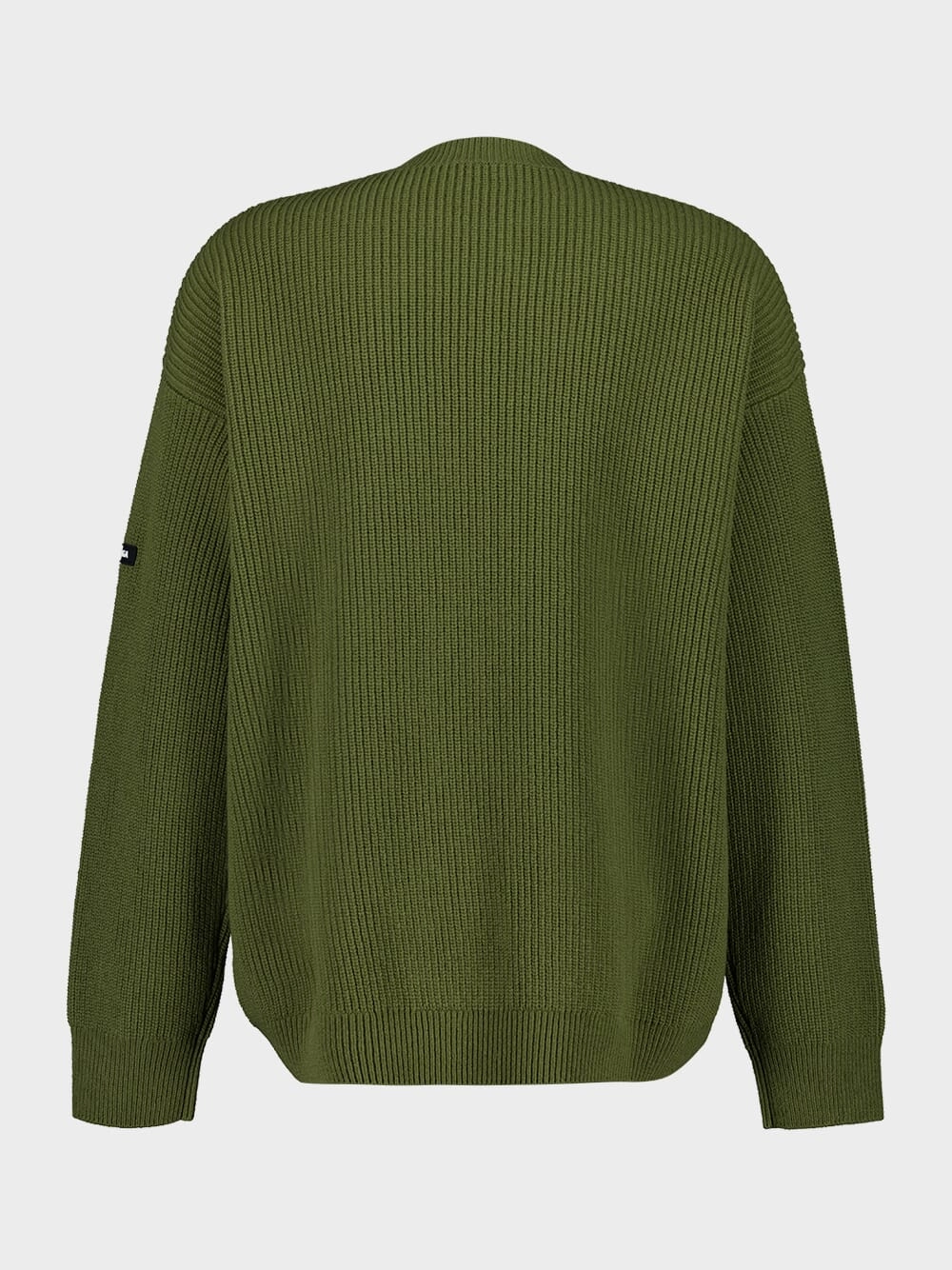 Khaki Green Wool Sweater