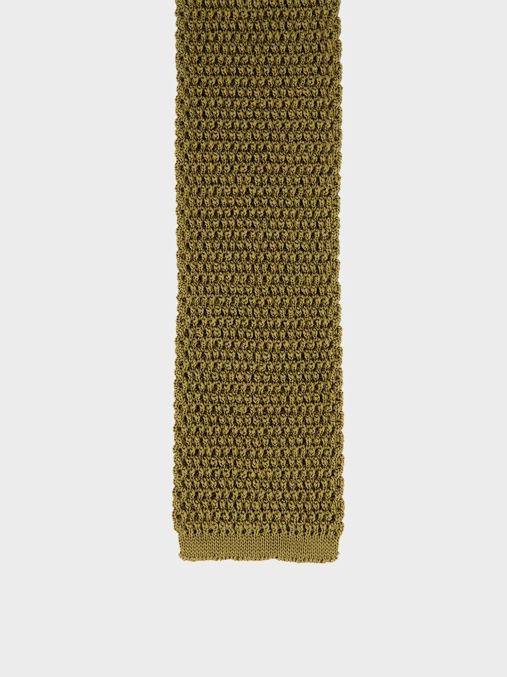Khaki Knitted Tie