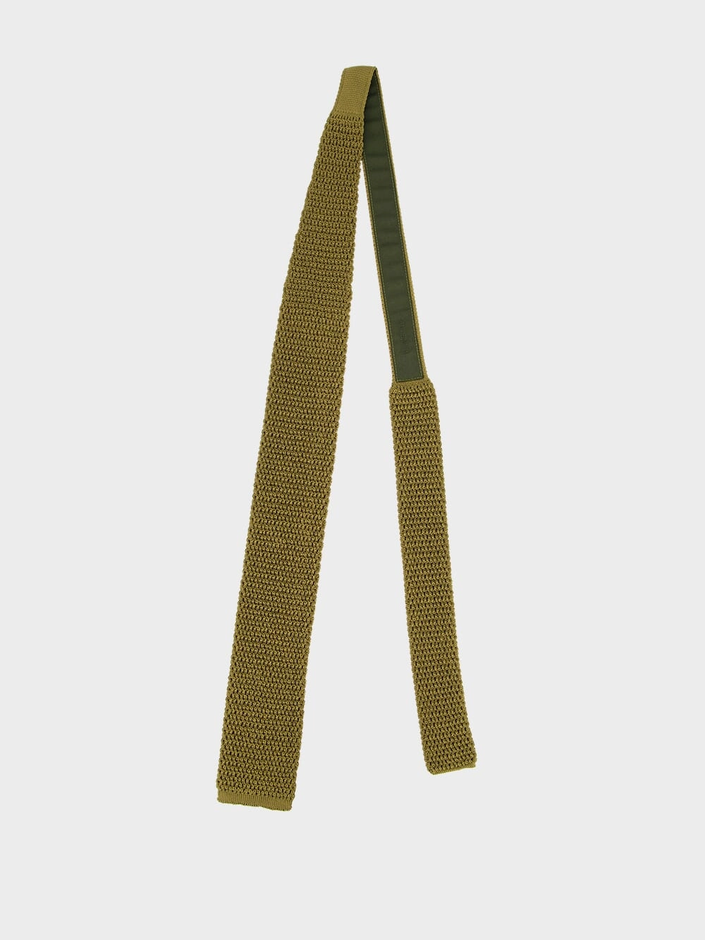 Khaki Knitted Tie