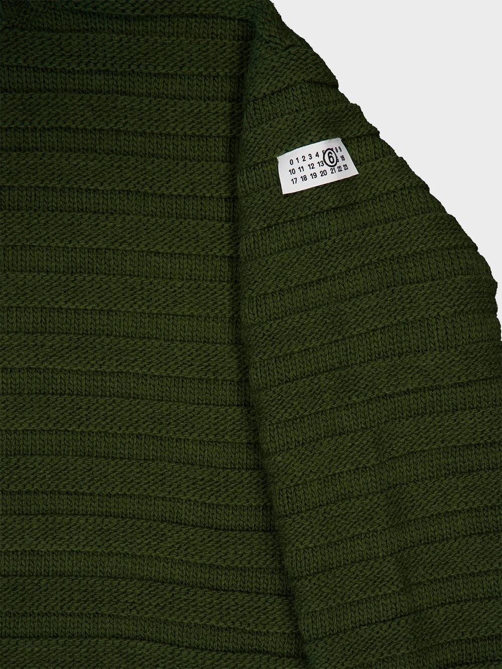 Khaki Wool Turtleneck