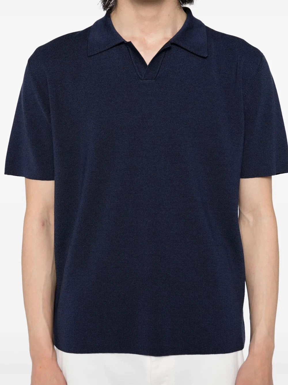 Knitted Polo Shirt