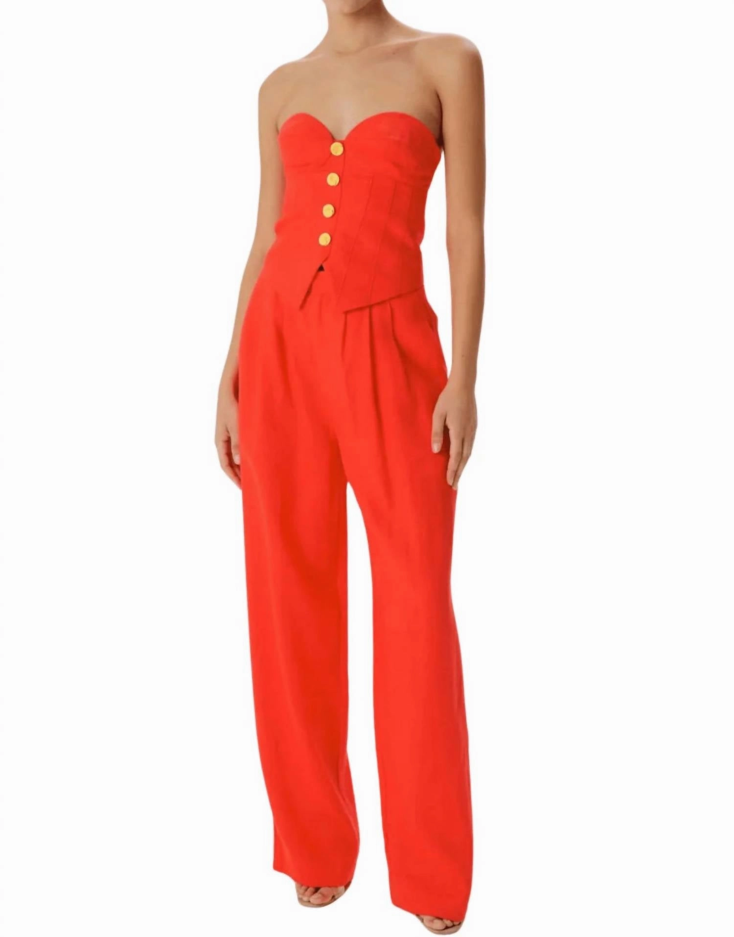 Krew Pants In Red