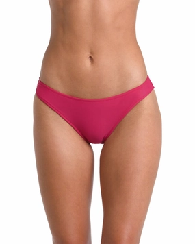 L'AGENCE Nicole Solid Classic Bottom Swim Womens - strapless bikinis sale