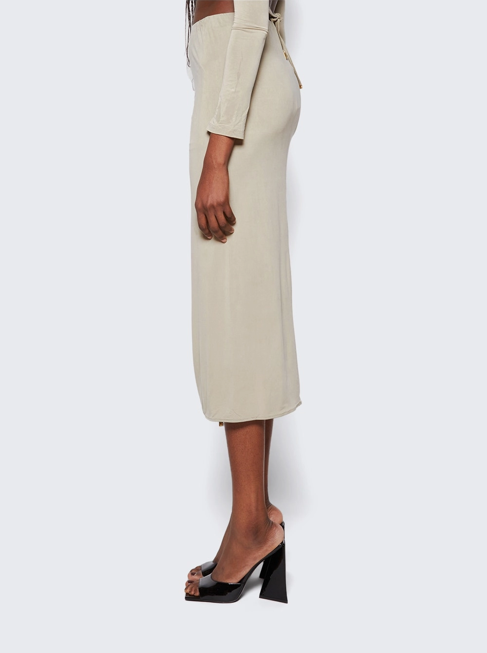 La Jupe Pareo Croissant Skirt